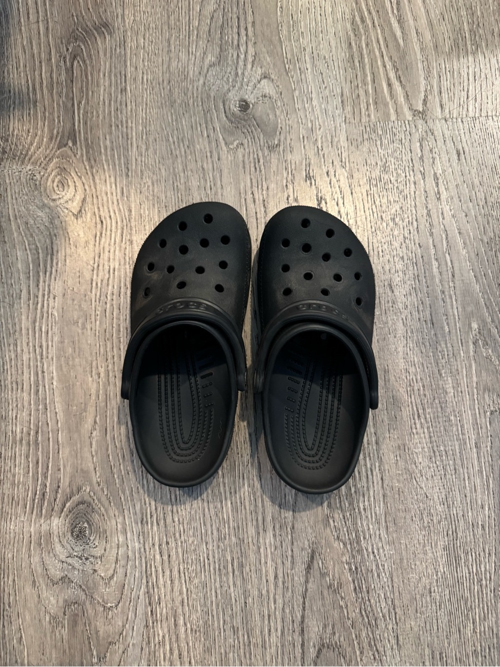 Kids Black Slip-On Clogs - Comfortable Everyday Shoes